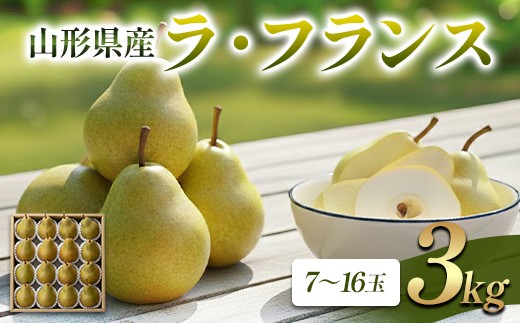 
                  山形県産 ラ・フランス 3kg FSY-2852
                