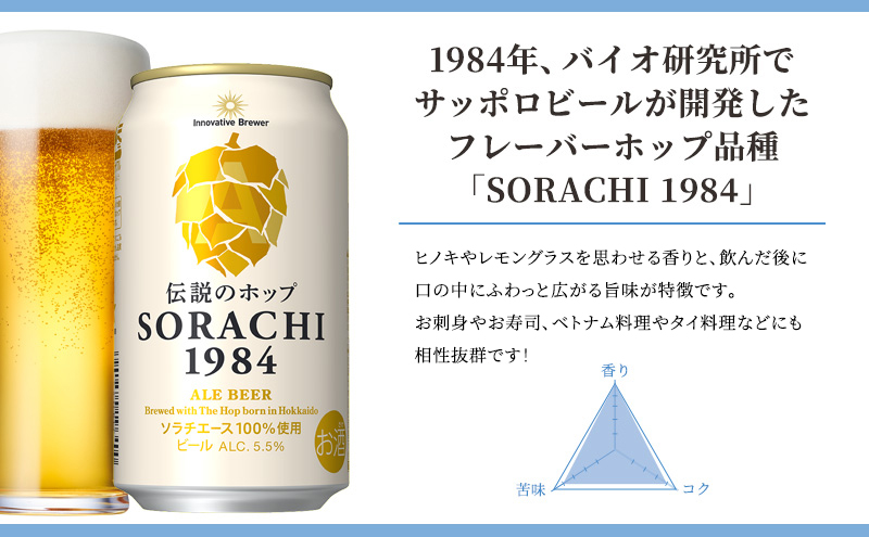 ◆3ヶ月定期便◆上富良野町発祥！伝説のホップ「ソラチエ