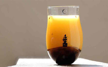 No.188 【吹きガラス作家 鈴木知子】horizon コウノトリの巣 ［グラス］