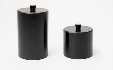 茶筒 キャニスター canister-S 黒 密閉容器 アルマイト加工商品 日本製 キッチン用品 キッチングッズ 職人 技巧 開閉 和風 洋風 お茶 茶葉 お茶っぱ コーヒー 豆 粉 収納 ブラック 