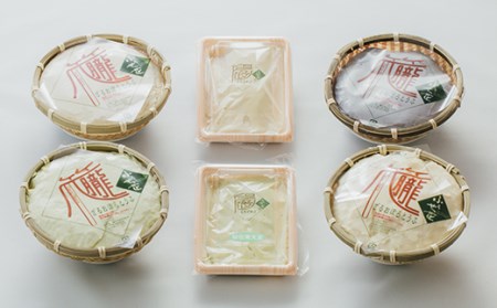 夢ふうせつ花セット【豆腐4種＋湯葉2種】 ／ 豆腐 湯葉 詰め合わせ 詰合せ 大豆 ざる豆腐 おぼろ豆腐 とうふ 味比べ 食べ比べ ゆば おかず 総菜 惣菜 お取り寄せ 贈り物 お土産 セット グルメ