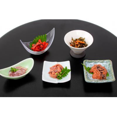 ふるさと納税 気仙沼市 小野万 塩辛 珍味 5品セット [小野万 宮城県 気仙沼市 20564641] |  | 01