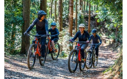 フォレストバイク体験チケット（レンタルバイク料金込み）【 体験チケット 神奈川県 小田原市 】
