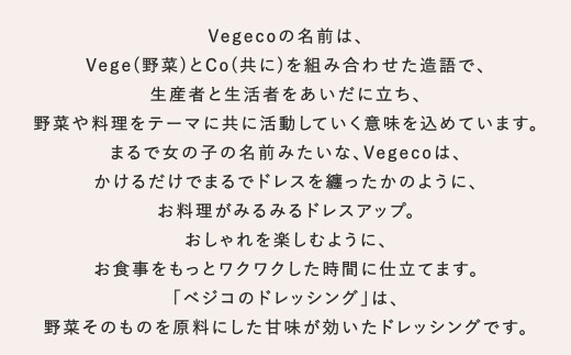 【4ヶ月定期便】 Vegecoの飲みたくなる生ドレッシング 全3本セット×4回 計12本 各180ml ドレッシング 生ドレッシング 野菜ドレッシング 調味料 無添加 冷蔵 福岡県 北九州市