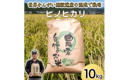 ＜新米予約＞令和7年度産 ヒノヒカリ 精米 八千種米 お米 10kg 白米 新米 米 ごはん 兵庫 兵庫県産 世界かんがい施設遺産登録『西光寺野疏水路』 お米 【2025年10月中旬より順次発送予定】