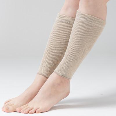 ふるさと納税 泉大津市 天然の美容繊維　シルクコットン薄手足首ウォーマー　フリーサイズ　ベージュ　H-LW1201