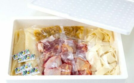 「上田商店」ありた鶏水炊きセット 5-6人前 吉富町/株式会社吉浦コーポレーション[BGAD052]