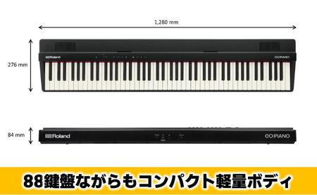 【Roland】88鍵キーボード・ピアノ/GO:PIANO88(GO-88PX) 【配送不可：離島】 楽器 キーボード ピアノ コンパクト 軽量 高音質 簡単操作 静岡 浜松市