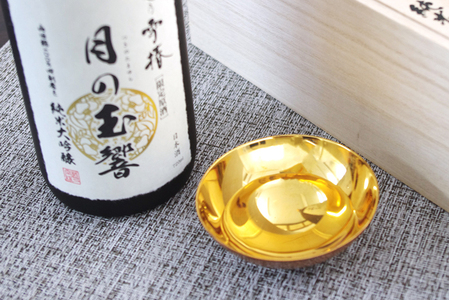 日本酒 越乃雪椿 月の玉響 純米大吟醸（1.8L×1本 桐箱入り） 日本酒 地酒 純米大吟醸酒 山田錦