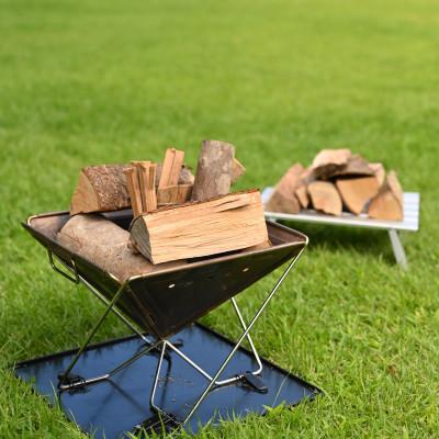 ふるさと納税 由利本荘市 みんなの薪(小)広葉樹ミックスセット　焚きつけ、樹皮セット　20cm〜25cmカット　100サイズ |  | 01