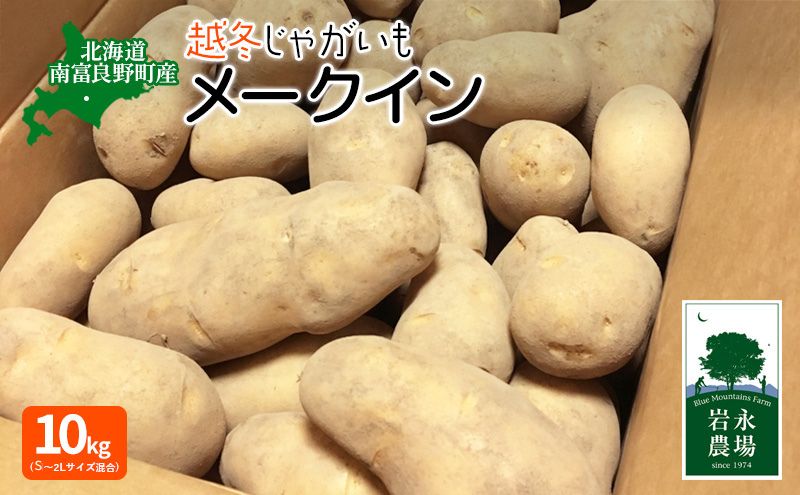 【2026年3月から順次出荷】 北海道 南富良野町 越冬じゃがい