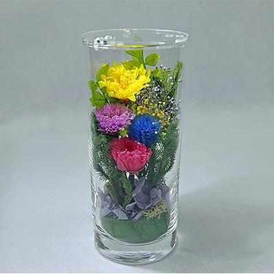 ふるさと納税 小野市 仏花 ボトルフラワー【プリザーブドフラワー】