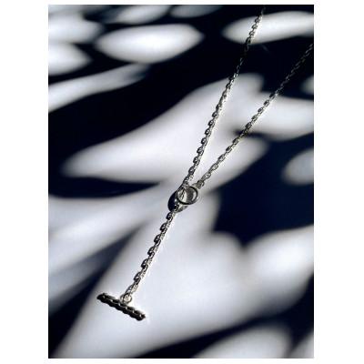 ふるさと納税 藤沢市 Twist Bar Chain Nacklace AK80