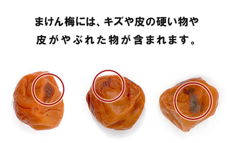 まけん梅(R) はちみつ漬 蜜宝梅 3kg(500g×6) 塩分約5% 梅干し 紀州南高梅 B-203