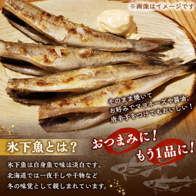 ふるさと納税 釧路市 干し氷下魚(サイズお任せ)1kg×2ケース こまい コマイ 魚 白身魚 おつまみ F4F-2597 |  | 01