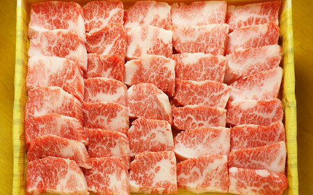 熊本 和牛 あか牛 牛カルビ 焼肉用 約400g 【有限会社 三協畜産】[AYCQ006]