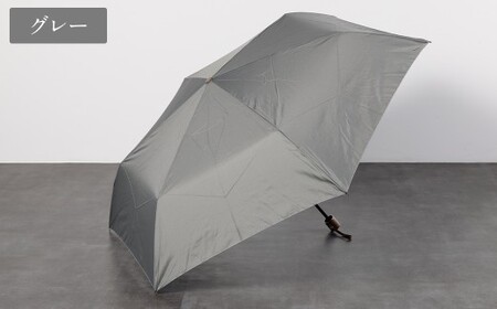 【カラーが選べる】紳士無地大判 65㎝ラクミニ 折りたたみ傘 グレー 傘 雨傘 雨具 メンズ コンパクト 携帯 福岡県 筑後市