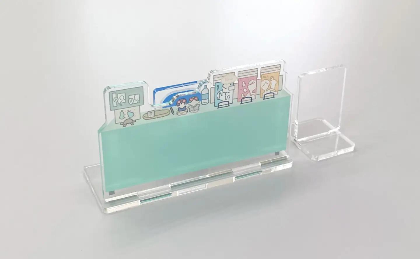 アクリルぱぺスタンド（ぱぺスタ）パステルグリーン