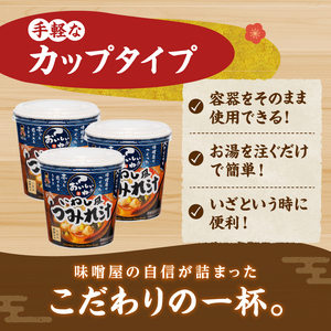 神州一味噌 おいしいね！！ いわし風つみれ汁 60食(1食×6個×10箱） 味噌汁 カップ味噌汁 インスタント レトルト みそ汁 即席 備蓄 防災