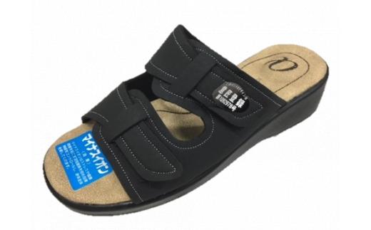 婦人用サンダル　TJ 25（ブラック / L）