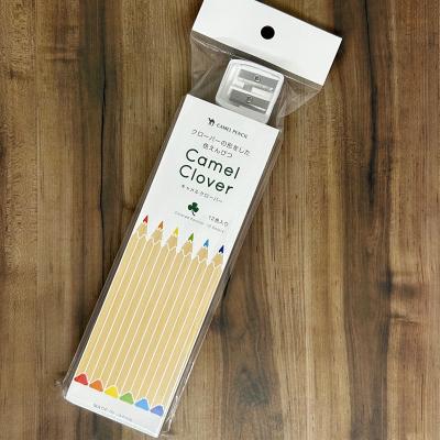 ふるさと納税 荒川区 【クローバーの形をした色えんぴつ】キャメルクローバー(12色入り)【065-001】 |  | 01