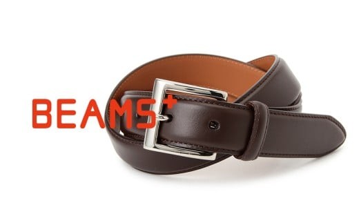 
                  【BEAMS PLUS】カウレザーベルト〈ブラウン〉| 牛革 レザー 紳士 男性 ベルト キップレザー シンプル 丈夫 茶 ギフト 贈答 贈り物
                