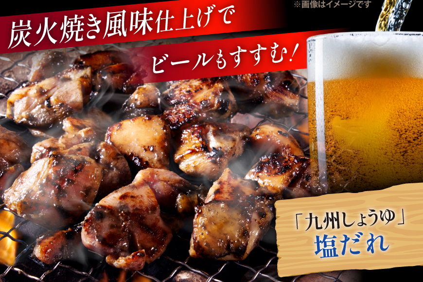 【新登場】 炭火焼鳥 炭火焼風生やきとり 塩だれ 200g×6P [日本ハムマーケティング 宮崎県 日向市 452061510] 鶏もも 鶏 宮崎 おつまみ 酒のアテ 炭火焼 炭火焼き やきとり
