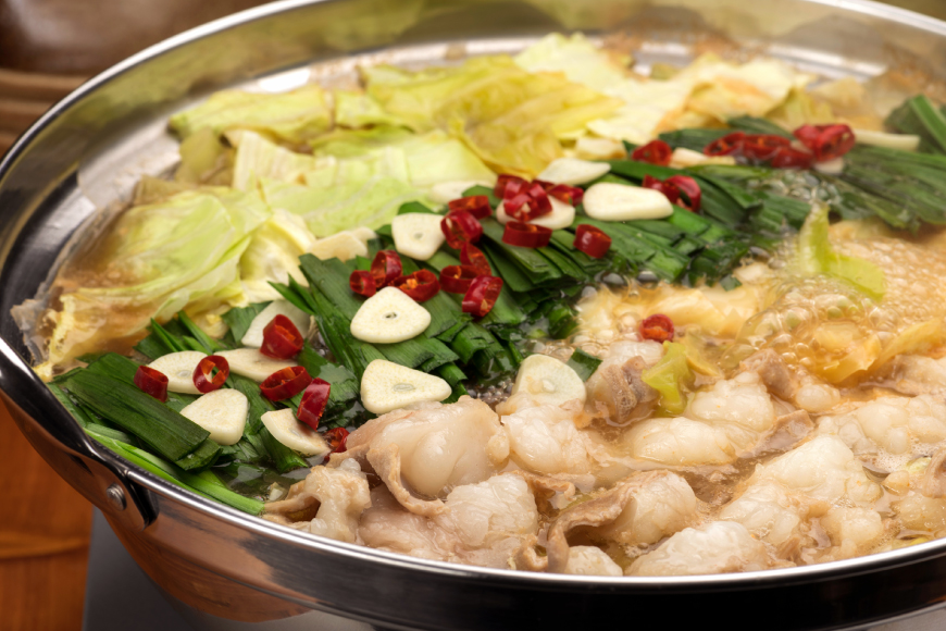 もつ鍋 2種 セット 味噌 醤油 計4～6人前 [ベネフィス 福岡県 宇美町 um40azp190026] 牛もつ 具材 モツ鍋 牛ホルモン