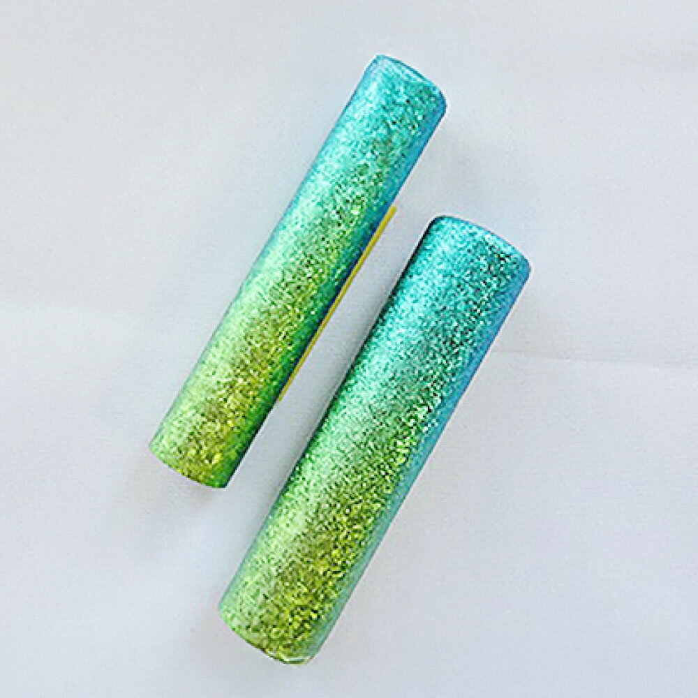 【ふるさと納税】『職人さん』もお気に入り。自己主張した6色の輝きを楽しめる エクセレントチタン（六花）印鑑2本セット(お好きな色をお選びいただけます) 雑貨 日用品 文房具