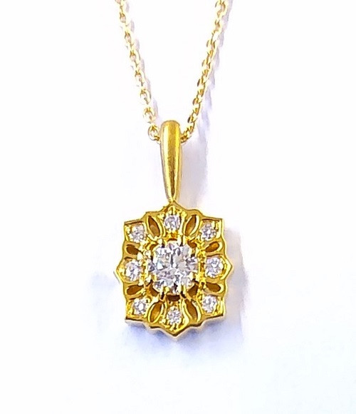 
Aufino 22K 22金 ダイヤモンド ネックレス ジュエリー 人気 おすすめ レディース ダイヤ0.18ct カラット 山梨県 甲斐市 AQ-108 SJ-151
