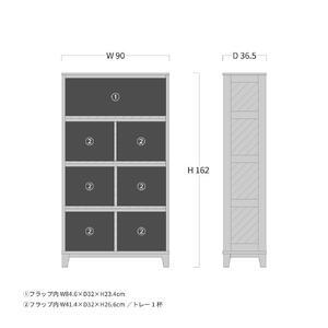 旭川家具 山室家具製作所 ココ キャビネット4段 北海道ナラ 【 国産 無垢 インテリア 木製 ナチュラル キャビネット 食器棚 キッチンボード 収納 キッチン 北海道 】_04583