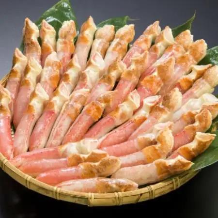 ひと口サイズで食べやすい 本ずわい蟹むき爪下 2kg(1kg×2)【配送不可地域：離島】【1750010】