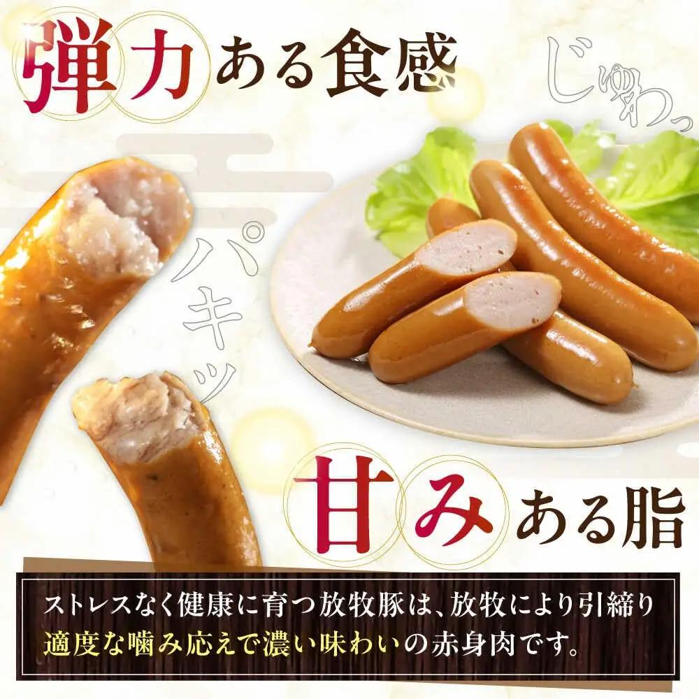 放牧豚 ポークウィンナー 計500g（500g×1） 豚肉 ソーセージ 無添加 無塩せき 北海道 [AXBA091]