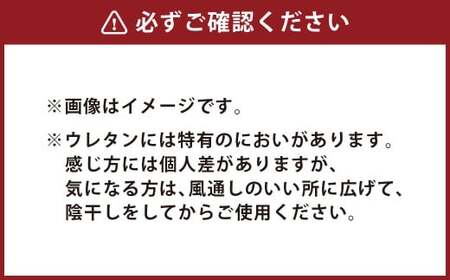 6つ折り 高弾性マットレス シングルサイズ ブラウン／グレー／ブルー 寝具・マット ブルー