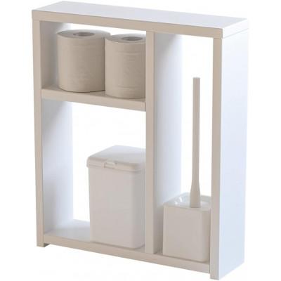 ふるさと納税 南砺市 木製トイレラック【ワイド】WH