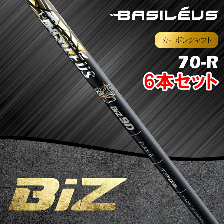 【ふるさと納税】[バシレウス] アイアン用カーボンシャフト Basileus BiZ (バシレウス ビーアイゼット) 70-R #5-#P セット｜ゴルフ用品 ゴルフ [0509]