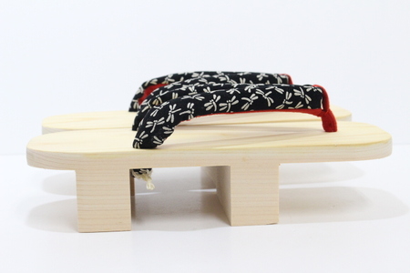 郡上おどり　踊り下駄（女性）トンボ柄　(M)