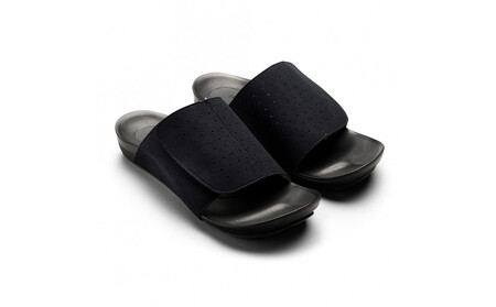 AKAISHI アーチフィッター601室内履き 強力アーチサポートサンダル 【ネイビー】＜Mサイズ＞□