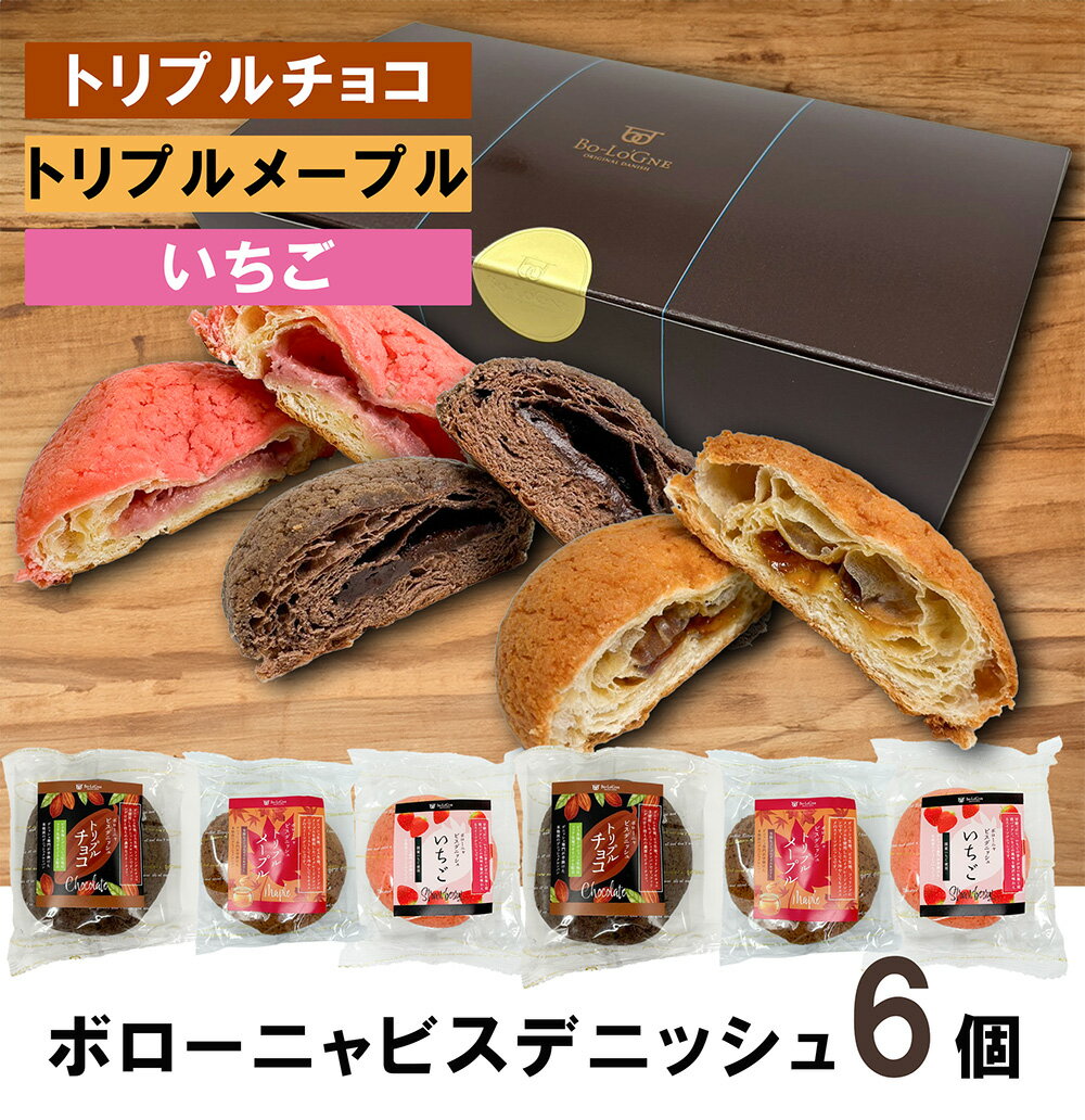 【ふるさと納税】ビスデニッシュ6個セット（AW025）