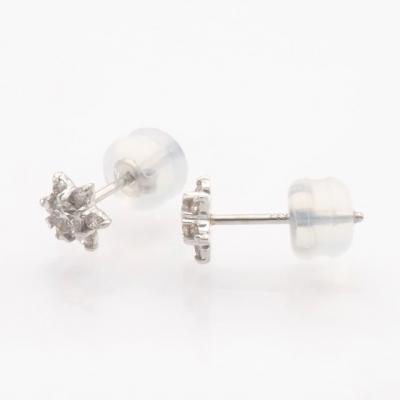 ふるさと納税 甲府市 PT900 0.24ct ダイヤモンド ピアス　FFP-000346 |  | 01