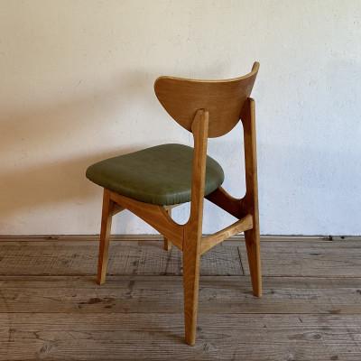 ふるさと納税 富田林市 Karl Dining Chair ランド オリーブ ミディアムブラウンフレーム【SWOF】 |  | 02