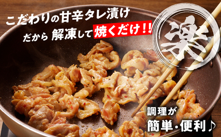 ≪訳あり≫国産豚味付け薄切り焼肉(計2.4kg) 肉 豚 豚肉 おかず 国産_T030-058【人気 肉 ギフト 肉 食品 肉 焼き肉 肉 BBQ 肉 送料無料 肉 オススメ 肉 国産豚 肉 ポーク 