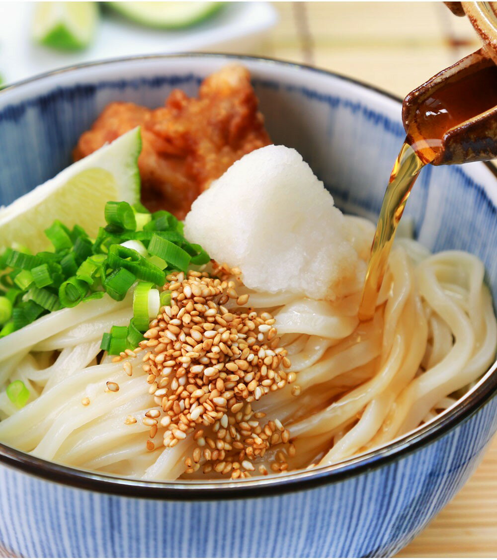 【ふるさと納税】【定期便】本場純生讃岐うどん 10人前つゆ付 年6回奇数月に発送〔提供：株式会社ことひら街道〕 しあわせ製麺 本場さぬきうどん つるつる こし