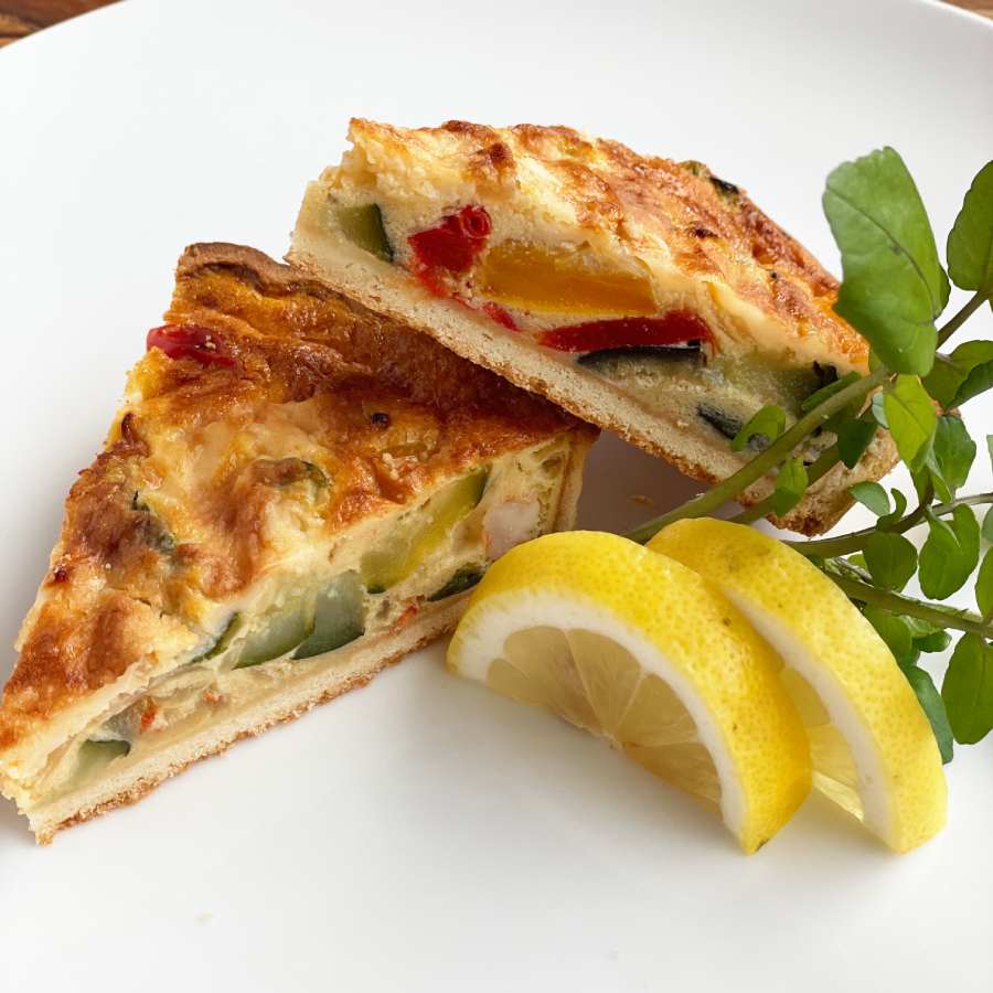 ＜イタリア食堂Bamboo＞”海老とイタリアン野菜”のアメリケーヌ「キッシュ」550g