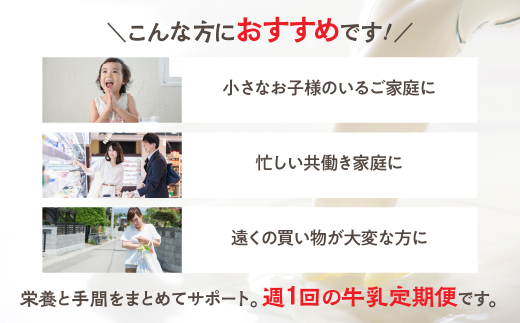 【毎週定期便 牛乳 6本×8回】 毎週 回数選べる 2ヶ月 飛騨産生乳100％ 牧成舎 美味しい低温殺菌牛乳 乳製品 飛騨 お楽しみ