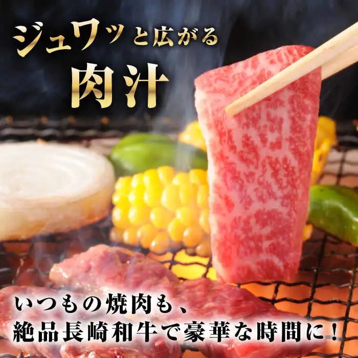 【全12回定期便】【A4～A5ランク】長崎和牛 焼肉用 上カルビ 500g《壱岐市》【野中精肉店】 牛 牛肉 和牛 赤身 焼肉 焼肉用 カルビ BBQ バーベキュー ギフト 贈答用 冷凍配送 A4 A