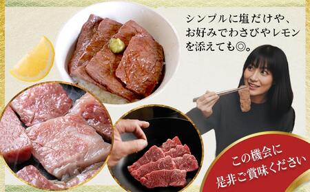 牛肉好き必見!宮崎牛希少部位の焼肉☆お楽しみ3種盛(100g×3種)_14-J702_(都城市) 宮崎県産 宮崎牛 希少部位イチボ ランプ ミスジ トモサンカク シンシン クリ から厳選 100g×3