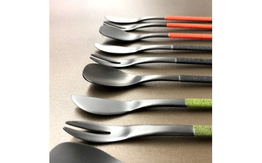 紗綾 抹茶 カトラリー4本セット FC018050