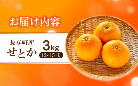 【露地栽培】せとか約3kg（12-15玉） 長与/JAじげもん長与直売所[EAF008]