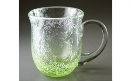 0876耐熱内貫入マグカップ オリーブグリーン